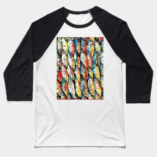 Oil Weaving Baseball T-Shirt
